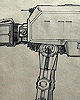 Joe Johnston Scale of Imperial Walker (AT-AT)