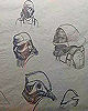 Assorted Concepts By Ralph McQuarrie (Imperial Stromtrooper, Princess Leia and Rebel Troopers)